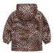 Windbreaker jacket for girls Cute leopard, 100, Brown, 51129, Jomake