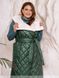 Women's quilted vest No. 2312-green, 64-66, Minova