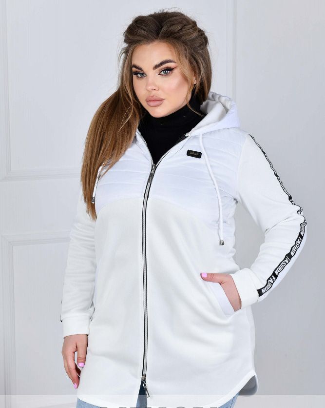 Buy Jacket №8-185-White, 62-64, Minova