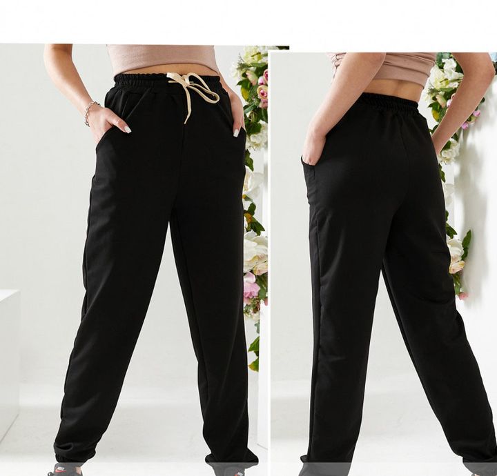 Buy Pants №628-Black, 48, Minova