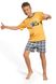 Купить Пижама для мальчиков, желто-графитовый, 789-18 64 On the way, 98-104, Cornette