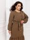 Dress №2392-Brown, 46-48, Minova