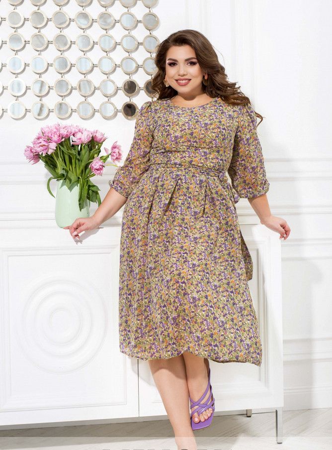 Buy Dress №20-08-Lavender, 50, Minova