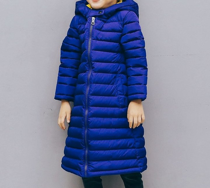 Купити Куртка дитяча демісезонна подовжена Blue Cloud, 55901, р.130, Berni