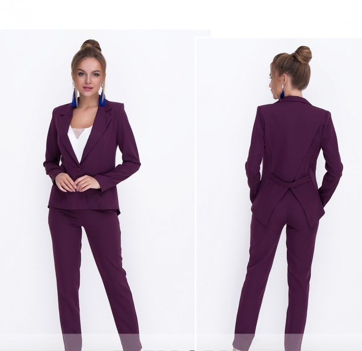 Buy Women's suit No. 1112-Marsala, 48, Minova