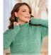 Sweater-tunic for women No. 7648-mint, one size, Minova