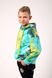 Hoodie for a boy, blue, 03-01104-0, 110, Fashion toddler