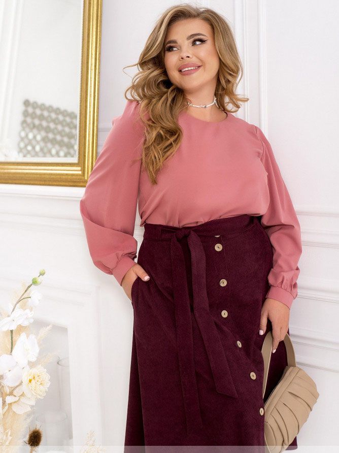 Buy Skirt №2394-Bordeaux, 66-68, Minova