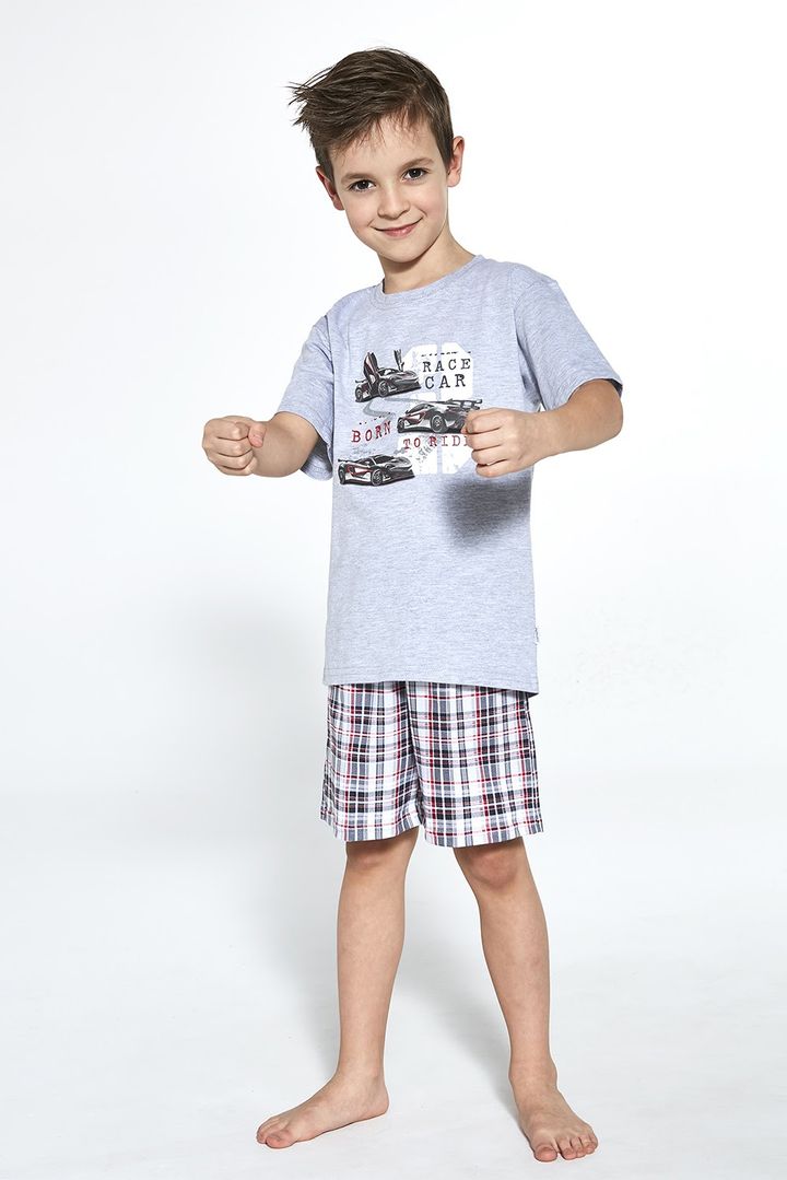 Buy Boys pajamas, Melange-graphite, 789-21 97 Race car, 122-128, Cornette
