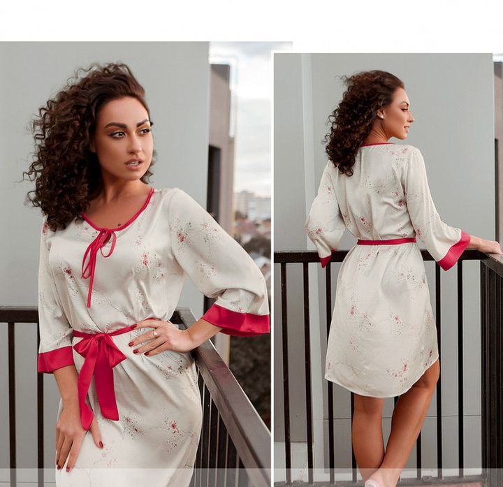 Buy Home dress, art. 2089B, pink, 66-68, Minova