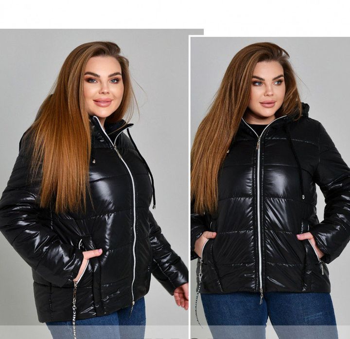 Купити Куртка №21-63-Чорний, 62-64, Minova