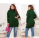 Sweater-tunic for women No. 7648-green, one size, Minova
