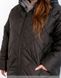 Women's quilted jacket No. 1105-gray, 52-54, Minova