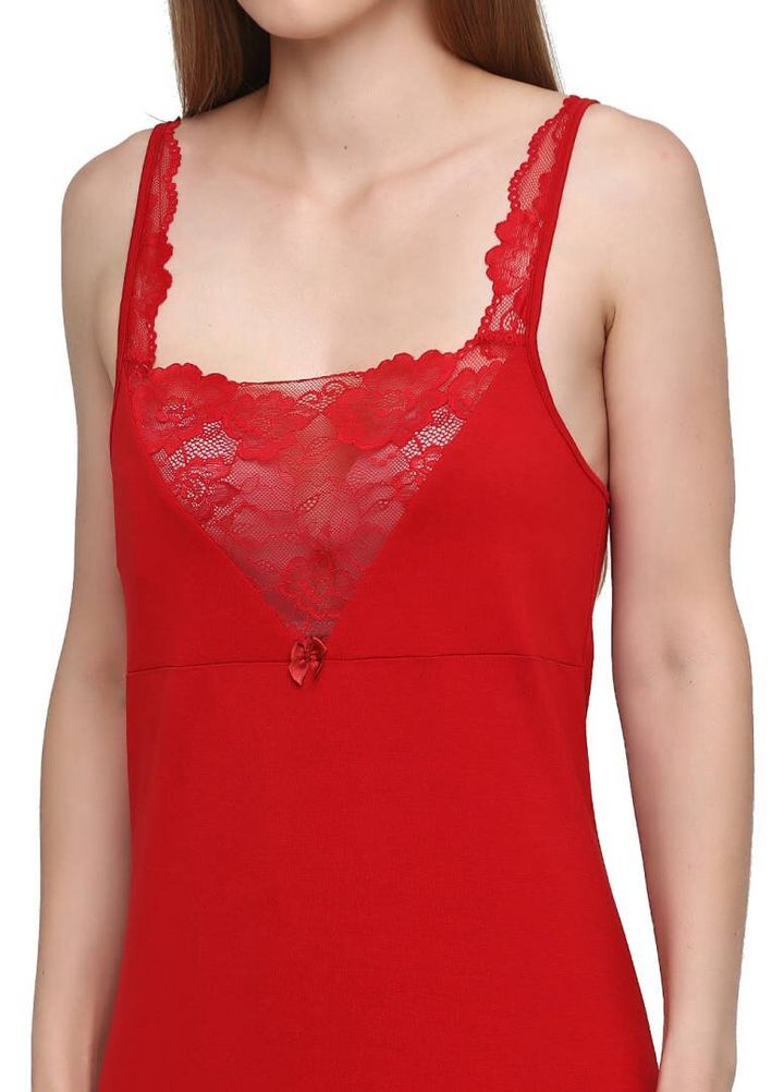Купить Ночная сорочка из вискозы Красный 42, F50059, Fleri