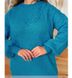 Sweater-tunic for women No. 7484-blue, one size, Minova