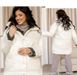 Women's jacket №2006-milky, 42-44-46, Minova