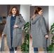 Women's demi-season coat No. 1124-Melange, 48-50, Minova