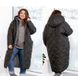 Women's quilted jacket No. 1105-gray, 64-66, Minova