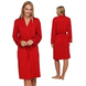 Women's dressing gown Red 40, F50060, Fleri