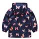 Куртка-вітровка для дівчинки Веселі метелики, p.100, Синій, 51128, Jomake