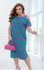 Dress №2533-Green-Lilac, 46-48, Minova