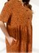 Dress №1153B-Brick, XL-2XL, Minova