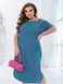 Dress №2533-Green-Lilac, 46-48, Minova