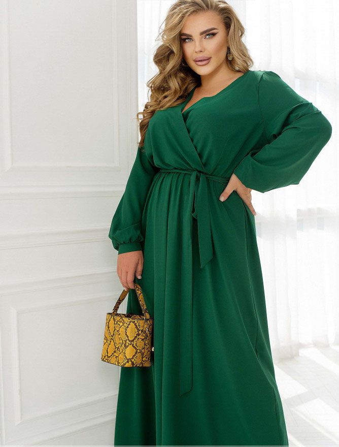 Купить Платье №2466-Зеленый, 66-68, Minova
