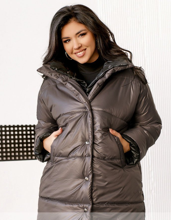 Купить Куртка женская №2006-баклажан, 42-44-46, Minova