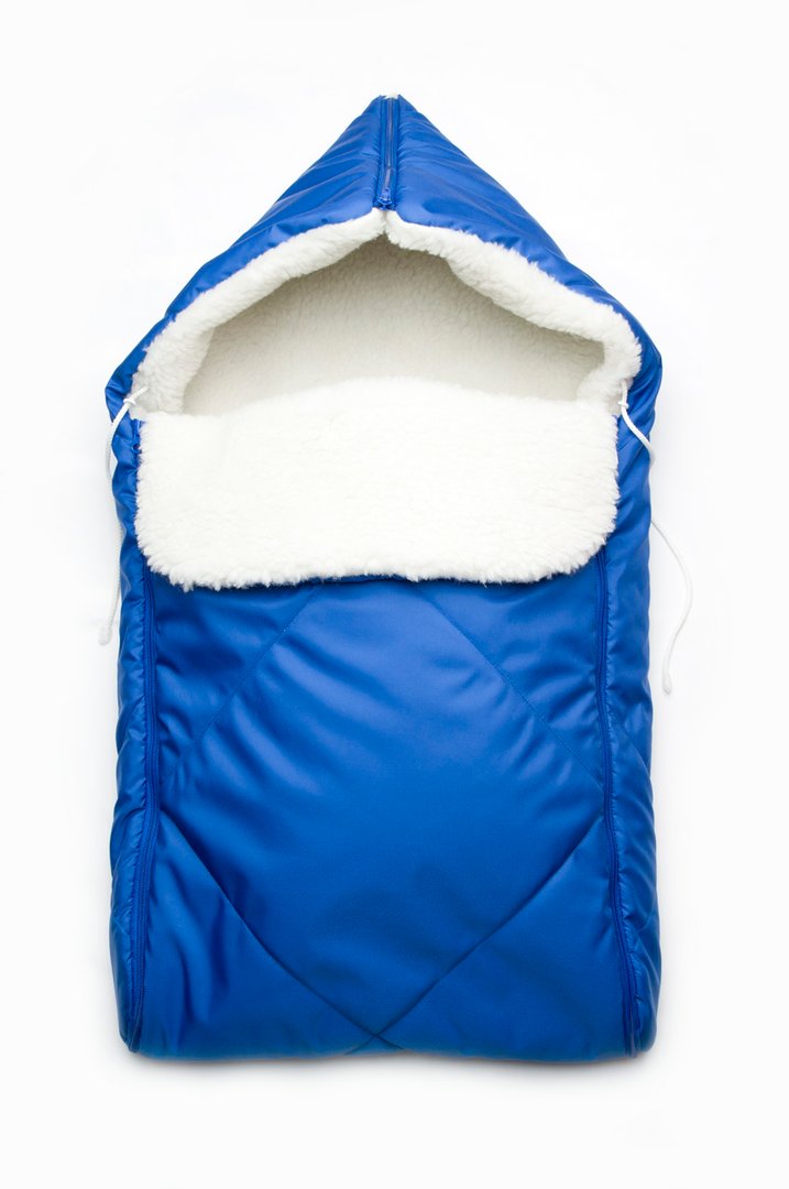 Купить Конверт-мешок зимний "Крошка", ультрамарин, 03-00371, Модный карапуз