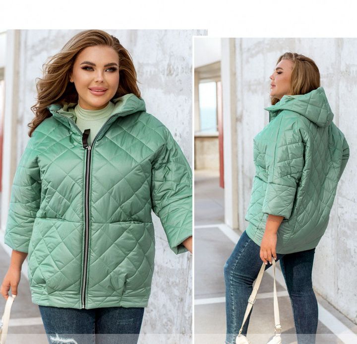 Buy Women's jacket №1194-Olive, 62-64, Minova