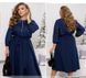Dress №2484-Dark Blue, 46-48, Minova