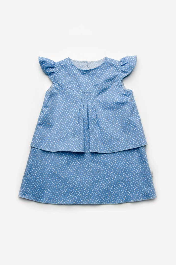 Buy Dress, 03-00858-0, 80, Light blue, Fashion toddler