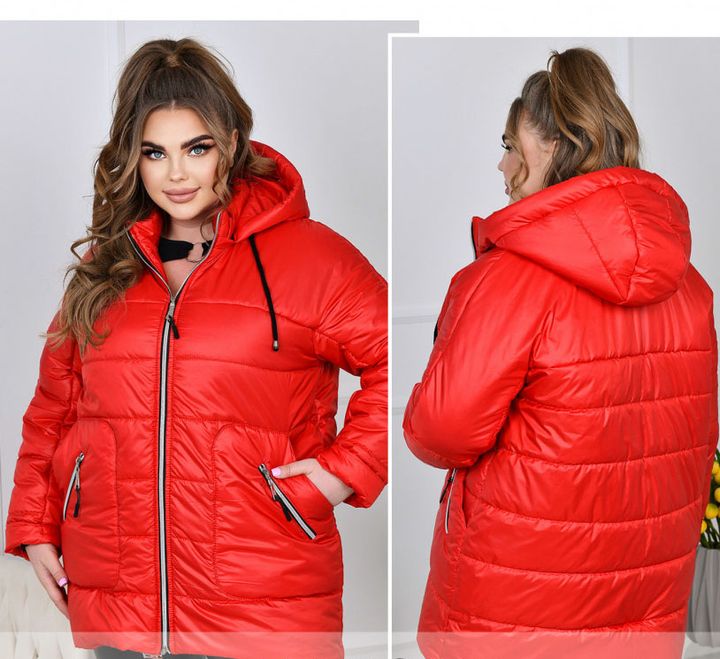 Купить Куртка №21-115-Красный, 62-64, Minova