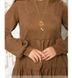 Платье №2326-светло-коричневый, 46-48, Minova