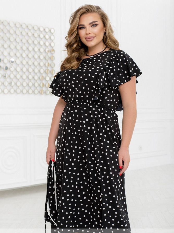 Buy Dress №2458-Black, 66-68, Minova