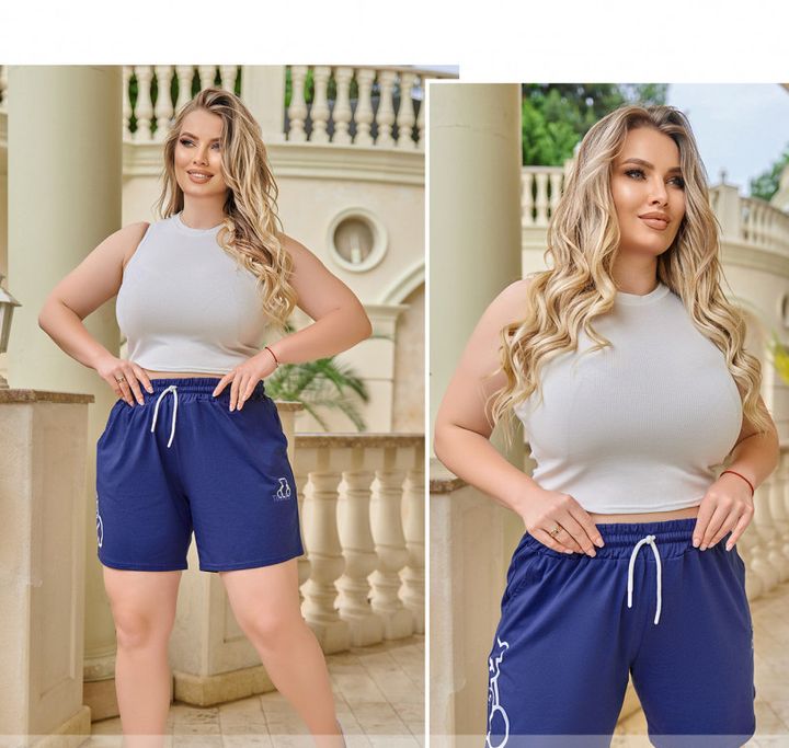 Buy Shorts №438-Blue, 58-60, Minova