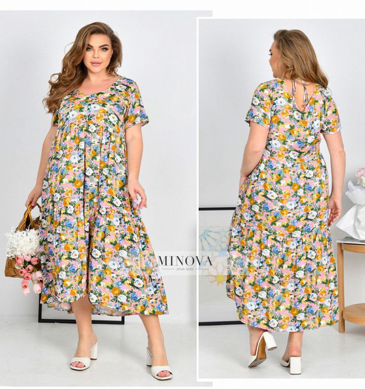 Buy Dress №21-153-powder, 64-66, Minova