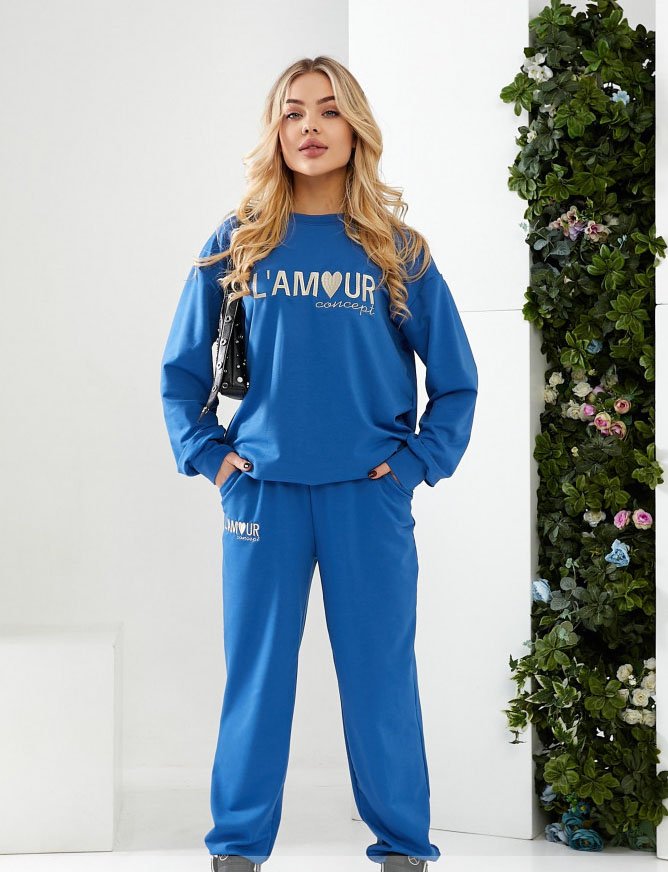 Buy Sports Suit №643-blue, 46-48, Minova