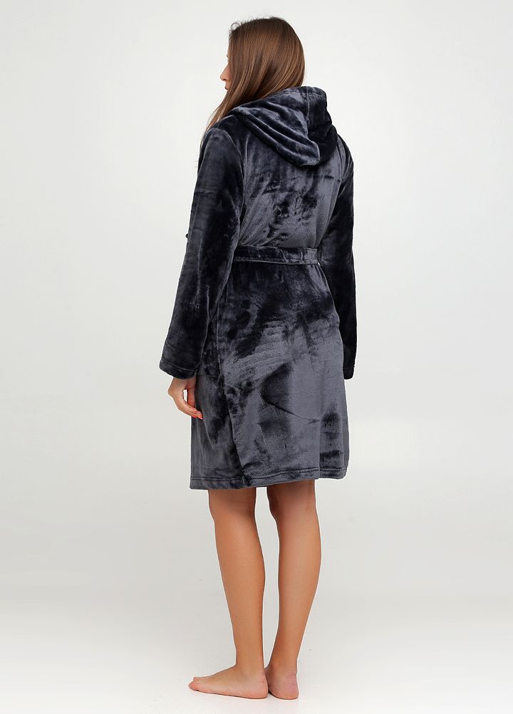 Buy Dressing gown for women Graphite S-M, F60081, Fleri