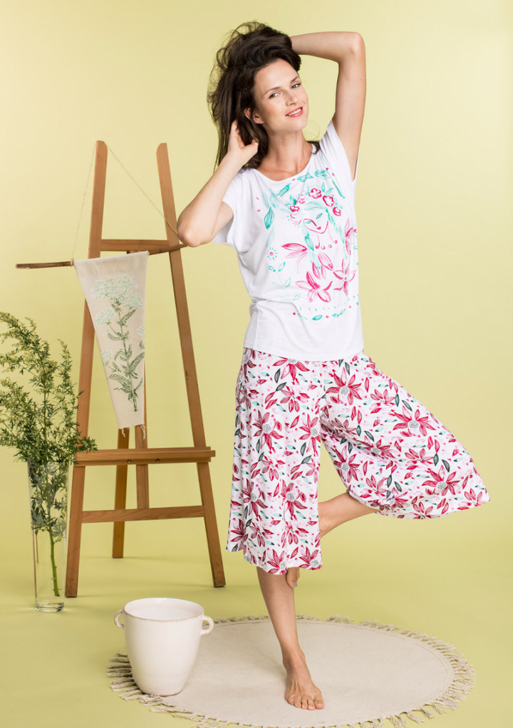 Buy Women's pajamas, Print, L, LNS 505 2 A20, Key