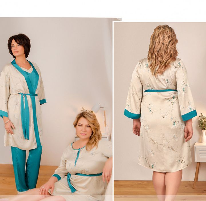 Buy Home dress, art. 2089B, turquoise, 66-68, Minova