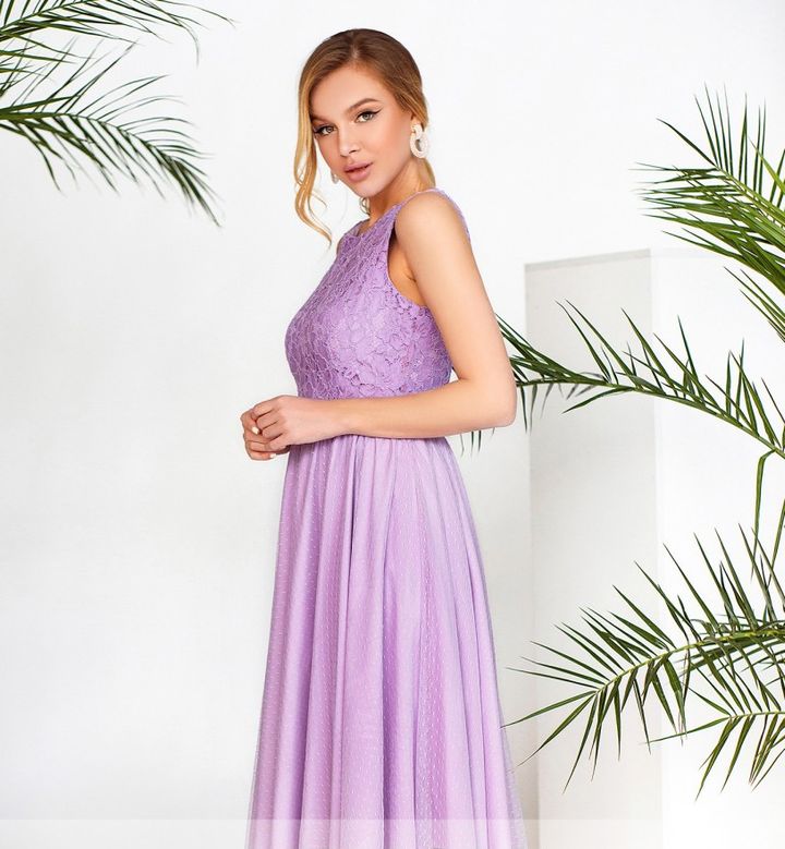 Buy Women's dress No. 3143-lilac,48, Minova