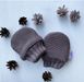 Buy Gloves "Mishutka" brown, 3-6 months, Kid's Fantasy