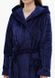 Жіночий халат Синій S-M, F60081, Fleri