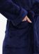 Жіночий халат Синій S-M, F60081, Fleri