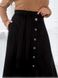 Skirt №2394-Black, 66-68, Minova