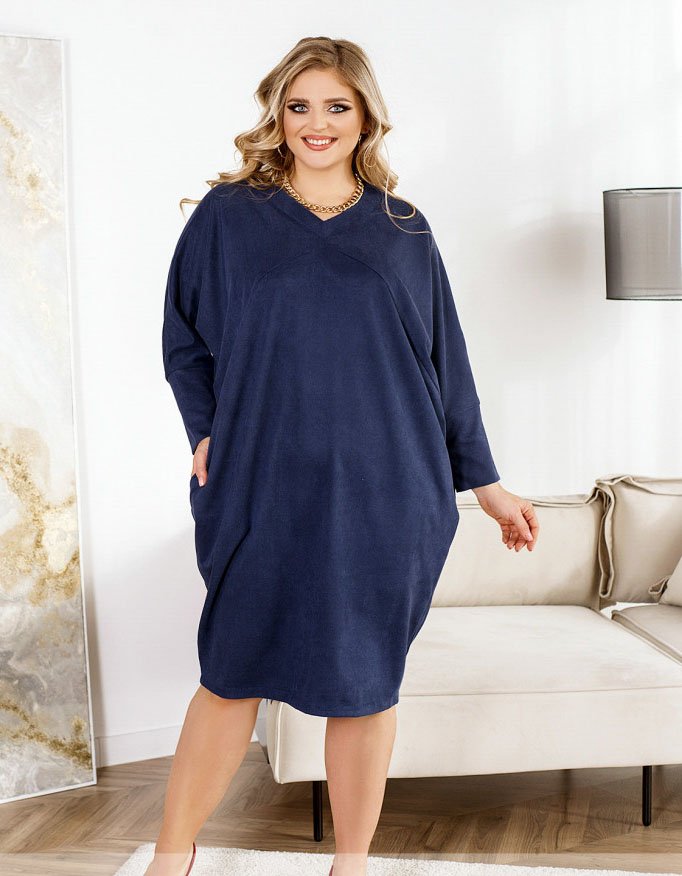 Buy Dress №1122B-indigo, 60-62, Minova