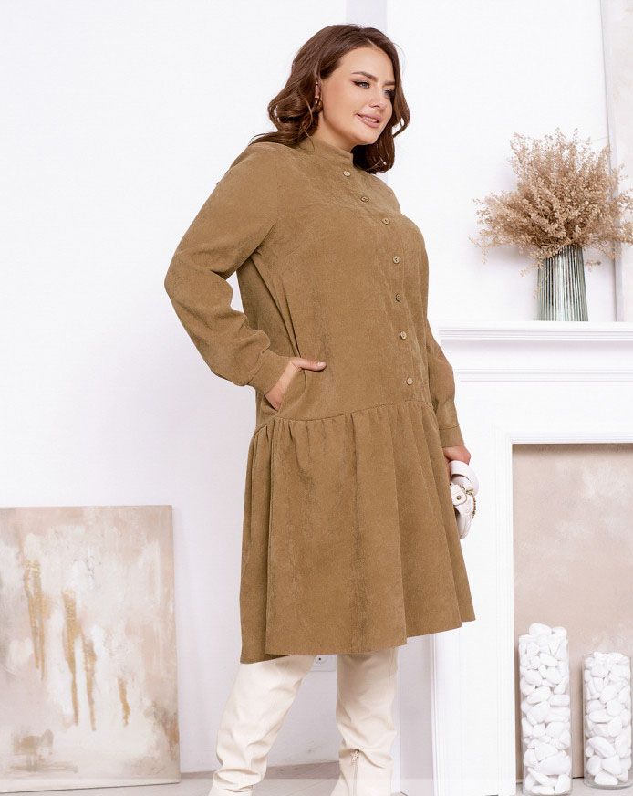 Buy Dress №2317-light brown, 66-68, Minova