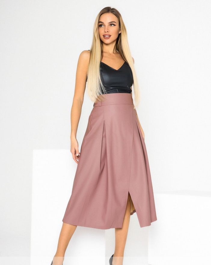 Buy Women's skirt No. 2060-lavender,48, Minova